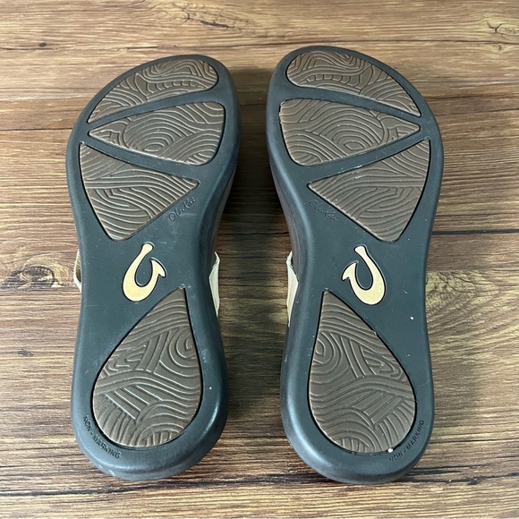 Olukai Ho’ Opio Flip Flops Sandals Women’s Size 8 Shoes - Picture 7 of 8